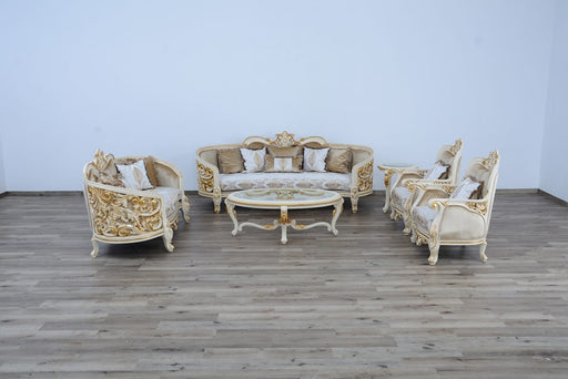 European Furniture - Bellagio 2 Piece Luxury Sofa Set - 30017-SL - GreatFurnitureDeal