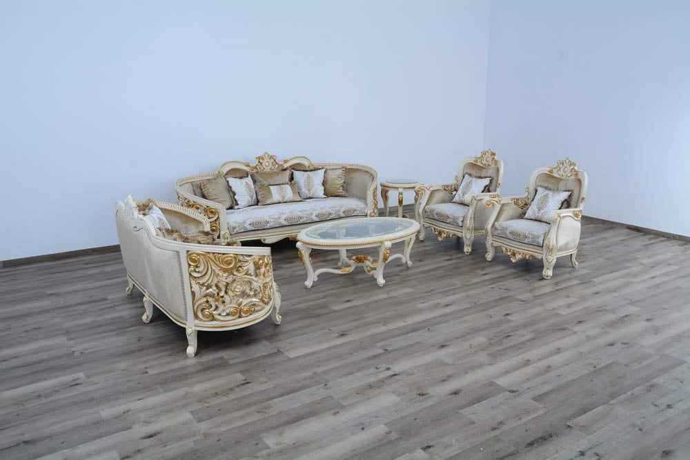 European Furniture - Bellagio Living Room Set