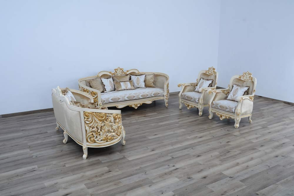 European Furniture - Bellagio Living Room Set