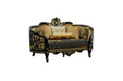 European Furniture - Bellagio III 2 Piece Living Room Set in Black-Gold - 30019-2SET - GreatFurnitureDeal