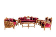 European Furniture - Bellagio II 4 Piece Luxury Living Room Set - 30015-SL2C - GreatFurnitureDeal