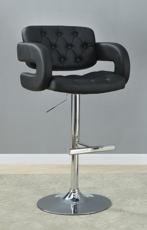 Coaster Furniture - Black 29" Height Stool - 102555