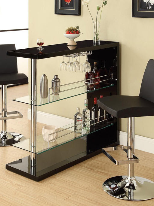Coaster Furniture - Black Bar Table - 100165 - GreatFurnitureDeal