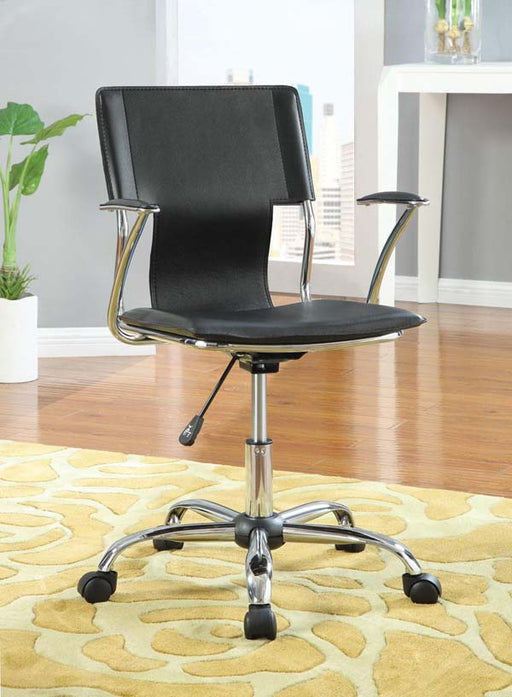Coaster Furniture - Black Office Chair - 800207