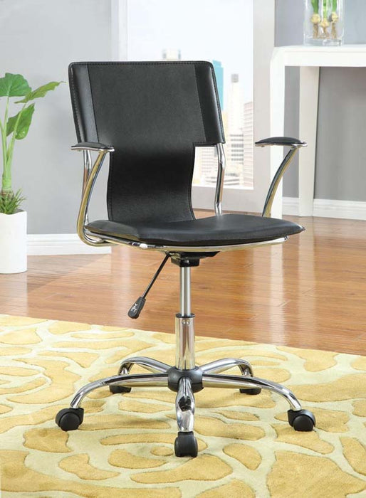 Coaster Furniture - Black Office Chair - 800207 - GreatFurnitureDeal