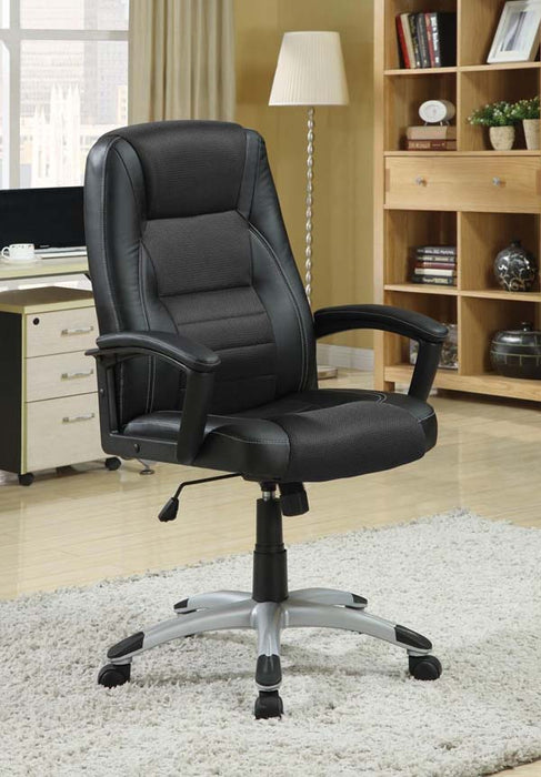 Coaster Furniture - Black Office Chair - 800209