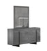 J&M Furniture - Blade Dresser with Mirror in Grey - 17450DM - GreatFurnitureDeal