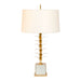 Worlds Away - Boca Chica Lamp In Gold Leaf - BOCA CHICA