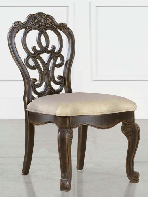 Myco Furniture - Bordeaux Side Chair in Espresso Oak (Set of 2) - BR200-S - GreatFurnitureDeal