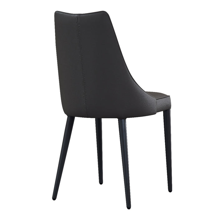 J&M Furniture - Bosa-Moderna Dining Chair Set of 2 in Grey - 17444