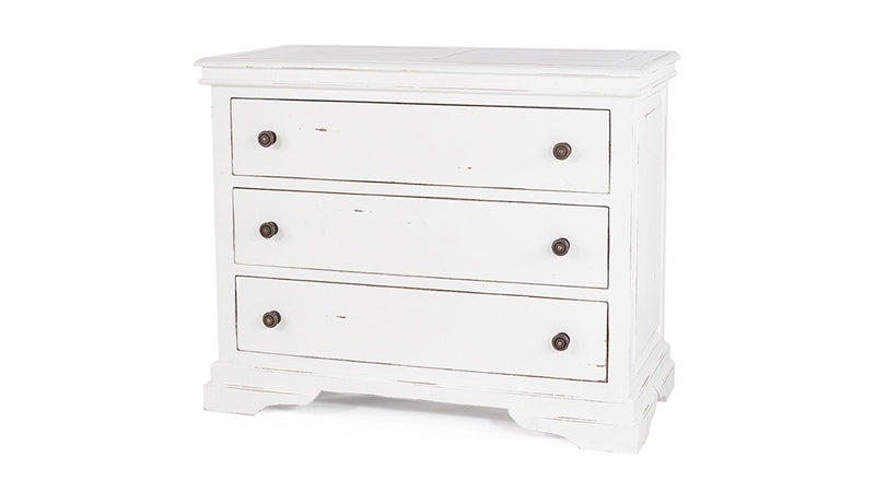 Bramble - Homestead 3 Drawer Chest - BR-23353WHD - GreatFurnitureDeal