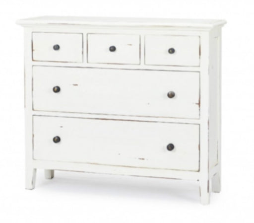 Bramble - Bennet Narrow 5 Drawer Chest - BR-24259WHD