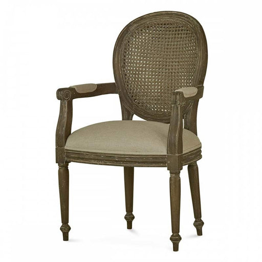 Bramble - Tulip Rattan Back Dining Arm Chair - BR-26511 - GreatFurnitureDeal