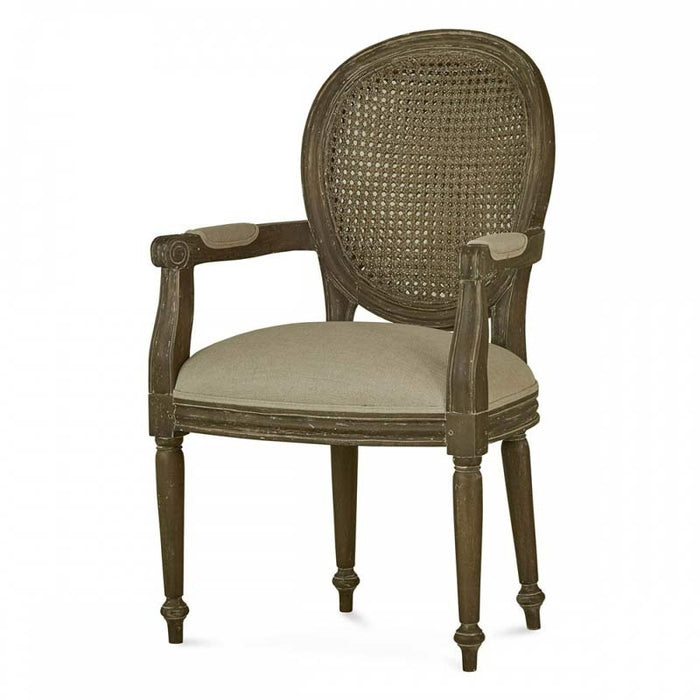 Bramble - Tulip Rattan Back Dining Arm Chair - BR-26511 - GreatFurnitureDeal