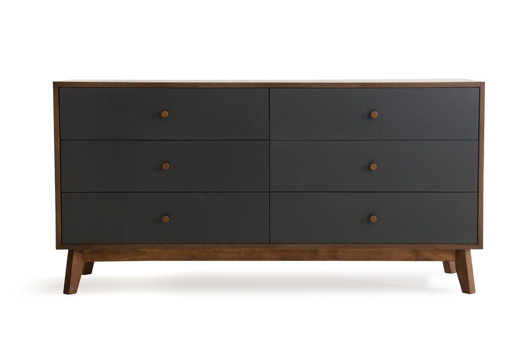 VIG Furniture - Nova Domus Dali Modern Grey & Walnut Dresser - VGMABR-31-DRS