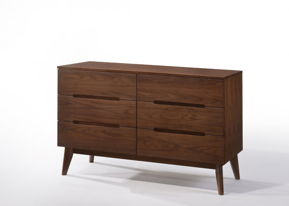 VIG Furniture - Modrest Lewis Mid-Century Modern Walnut Dresser - VGMABR-36-DRS