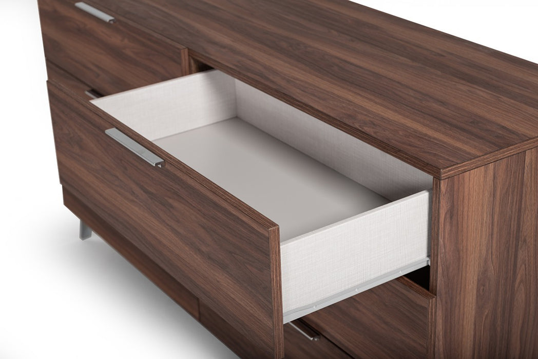 VIG Furniture - Nova Domus Brooklyn Italian Modern Walnut Dresser - VGACBROOKLYN-DRSR