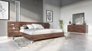 VIG Furniture - Nova Domus Brooklyn - Italian Modern Walnut Bed Set - VGACBROOKLYN-SET - GreatFurnitureDeal