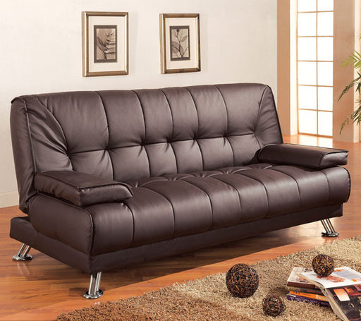 Coaster Furniture - Brown Contemporary Sofa Bed - 300148 - GreatFurnitureDeal
