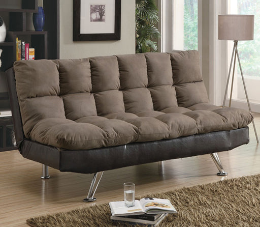 Coaster Furniture - Brown Contemporary Sofa Bed - 300306 - GreatFurnitureDeal