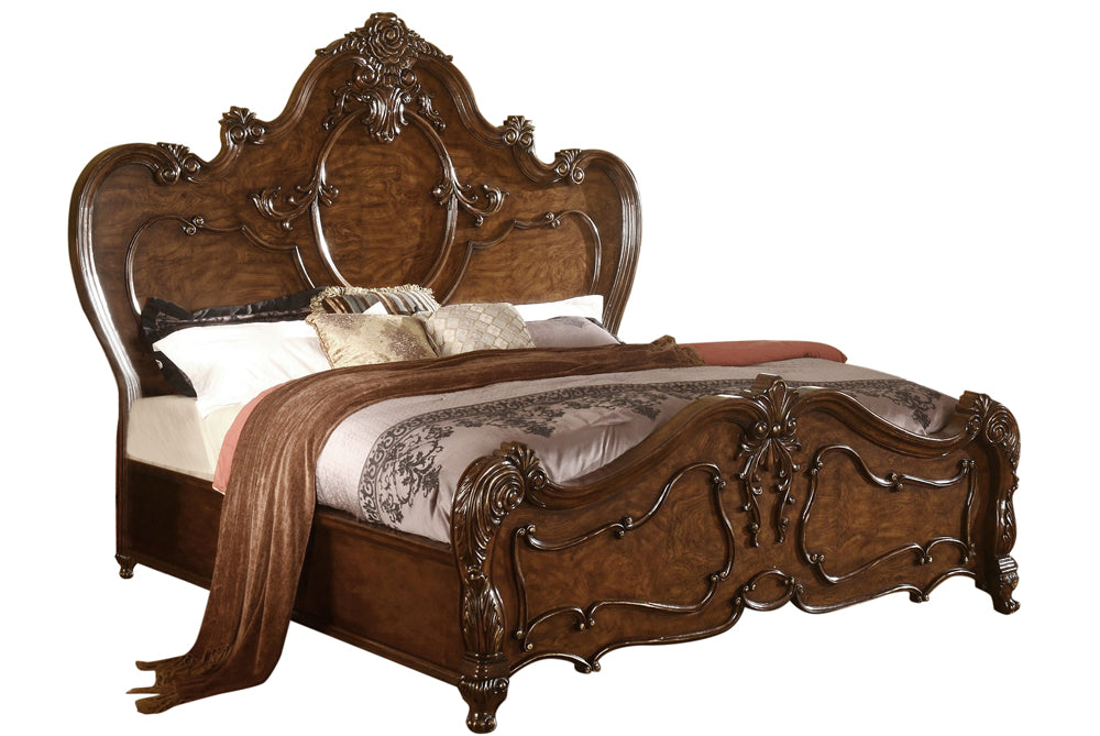 Myco Furniture - Brayton 3 Piece King Bedroom Set in Cherry - BT400-K-3SET