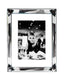 Worlds Away - Audrey Hepburn (24 X 32) Black And White Print With Hollywood Style Beveled Mirror Frame - BVL98