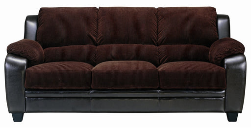 Coaster Furniture - Monika Stationary Sofa with Wood Feet - 502811 - GreatFurnitureDeal