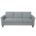 GFD Home - Living Room Sets Furniture Armrest Sofa Single Chair Sofa Loveseat Chair 3-Seat Sofa (ChairLoveseat Chair&3-Seat Sofa, Gray) - GreatFurnitureDeal