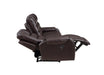 GFD Home - Tennessee Power Reclining 2 Pc Sofa Set in Espresso - GreatFurnitureDeal