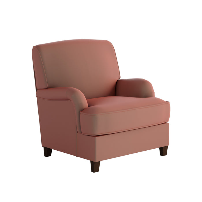 Southern Home Furnishings - Geordia Clay Accent Chair - 01-02-C Geordia Clay