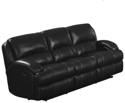 Myco Furniture - Capri Recliner Sofa in Black - CA820S-BK - GreatFurnitureDeal