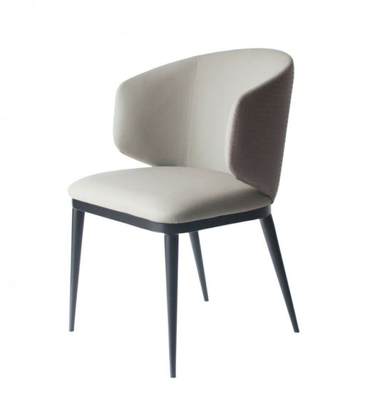 VIG Furniture - Modrest Caplan Modern Beige Leatherette Dining Armchair - VGYFDC1102-BEI-DC - GreatFurnitureDeal