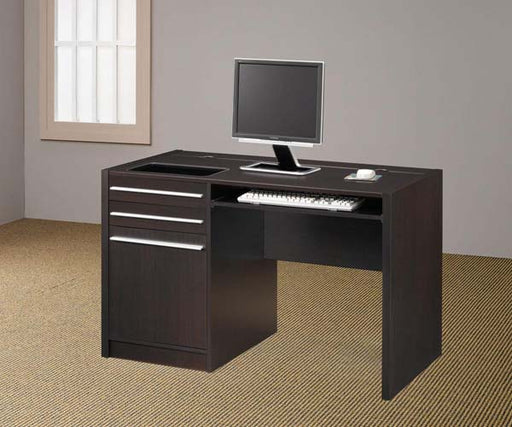Coaster Furniture - Cappuccino Computer Desk - 800702 - GreatFurnitureDeal