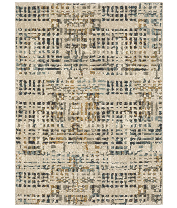 Oriental Weavers - Carson Beige/ Multi Area Rug - 0748F - GreatFurnitureDeal