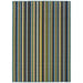 Oriental Weavers - Caspian Blue/ Brown Area Rug - 1004X - GreatFurnitureDeal