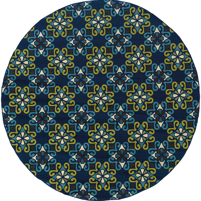 Oriental Weavers - Caspian Blue/ Blue Area Rug - 3331L