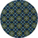 Oriental Weavers - Caspian Blue/ Blue Area Rug - 3331L - GreatFurnitureDeal