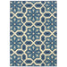 Oriental Weavers - Caspian Ivory/ Blue Area Rug - 969W6 - GreatFurnitureDeal
