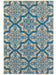 Oriental Weavers - Cayman Sand/ Blue Area Rug - 2541M - GreatFurnitureDeal