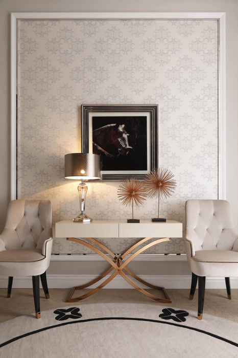Vig Furniture - A&X Larissa Modern White Fabric Dining Chair - VGUNCC016-WHT - GreatFurnitureDeal