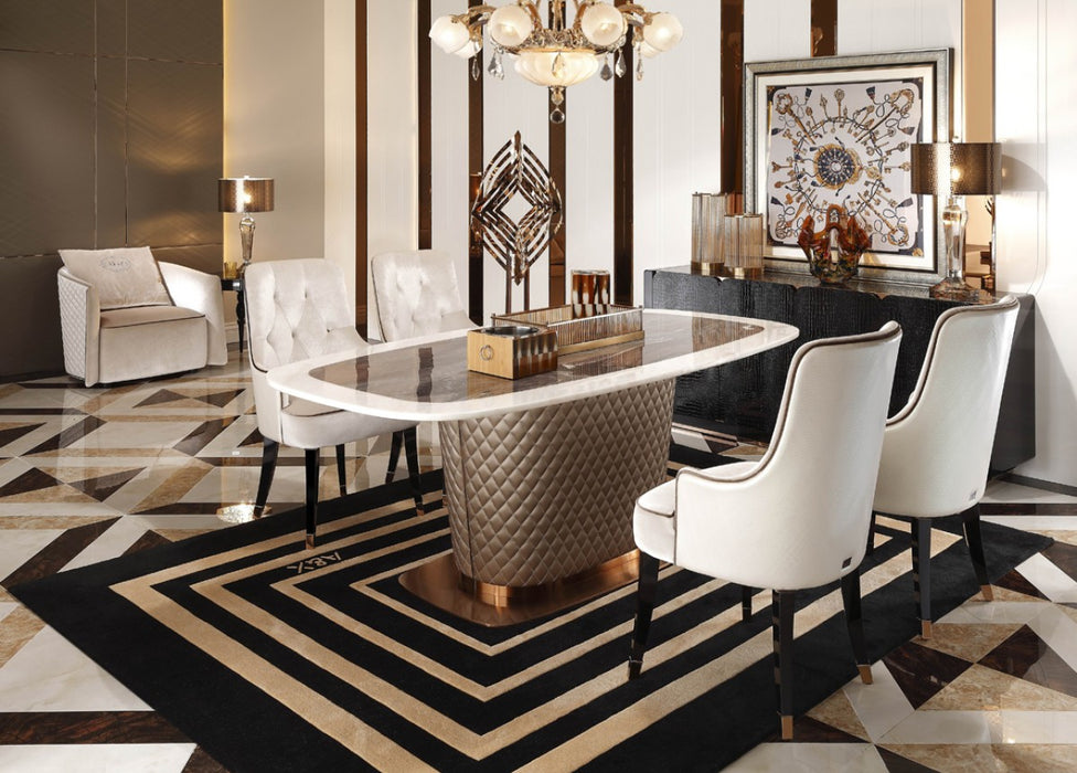 Vig Furniture - A&X Larissa Modern White Fabric Dining Chair - VGUNCC016-WHT