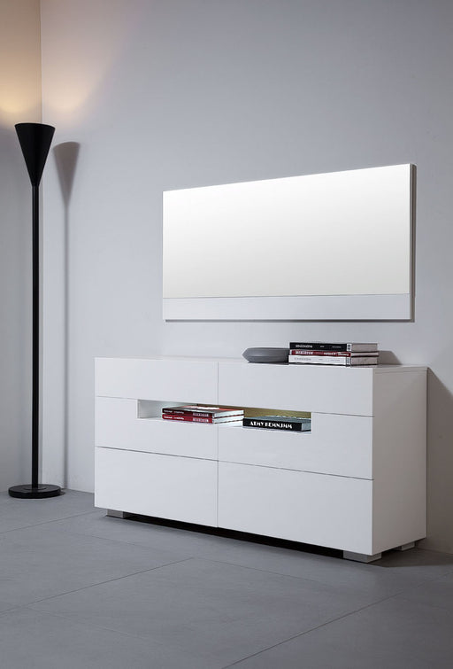VIG Furniture - Modrest CG05D - Modern LED White Lacquer Dresser - VGWCCG05D-WHT - GreatFurnitureDeal