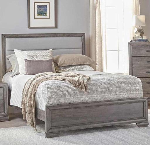 Myco Furniture - Chelsea Queen Bed in Gray - CH415-Q