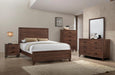 Myco Furniture - Christian 6 Piece Queen Bedroom Set in Brown - CH420-Q-6SET - GreatFurnitureDeal