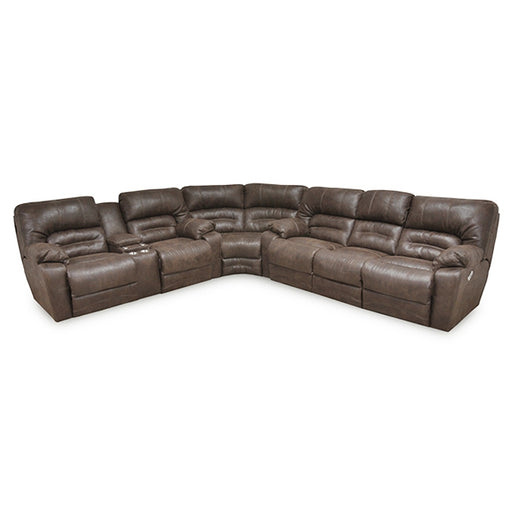 Franklin Furniture - Legacy 3 Piece Sectional - 500-SEC-CHOCOLATE - GreatFurnitureDeal