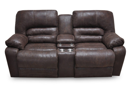 Franklin Furniture - Legacy Reclining Console Loveseat - 50034-CHOCOLATE - GreatFurnitureDeal