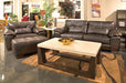 Jackson Furniture - Hudson 3 Piece Living Room Set in Chocolate - 4396-03-02-01-CHOCOLATE