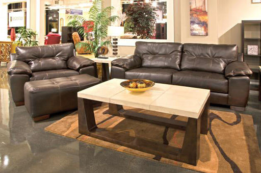 Jackson Furniture - Hudson 2 Piece Sofa Set in Chocolate - 4396-03-02-CHOCOLATE - GreatFurnitureDeal