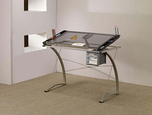 Coaster Furniture - Chrome Desk - 800986 - GreatFurnitureDeal