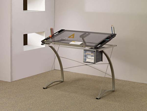 Coaster Furniture - Chrome Desk - 800986